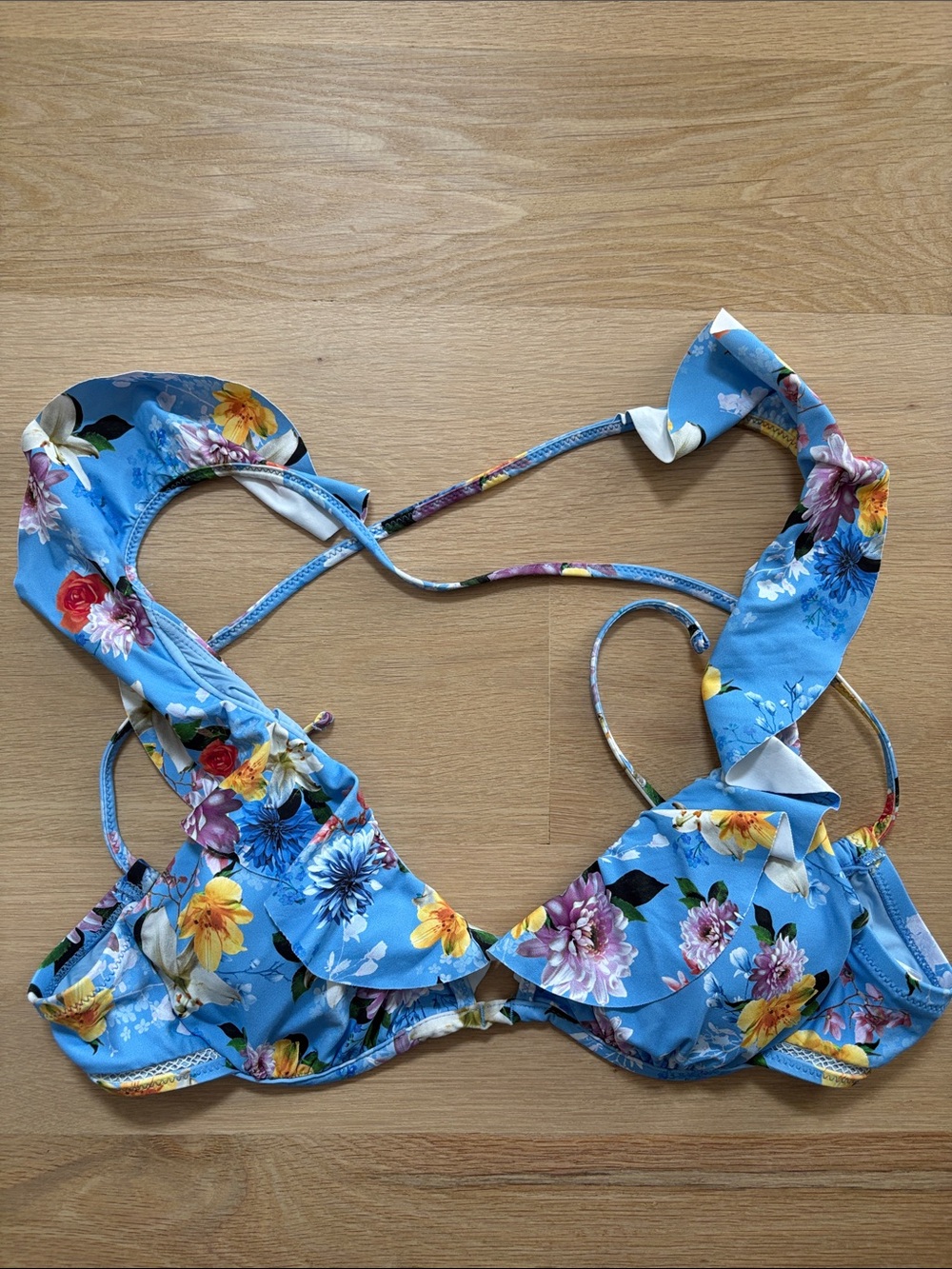 Nanette Lepore Floral Bikini Top